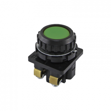 Фотография товара 'Tdm Выключатель кнопочный КЕ 081-У1-исп.2, зеленый, 1з+1р, 10A, 660B, IP66, SQ0753-0027'