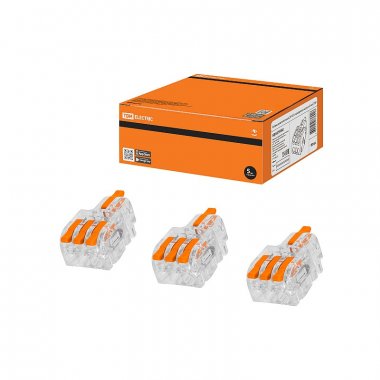 Фотография товара 'Tdm SQ0527-0402 Клемма разветвительная СКР-613 в прозрачном корпусе (4 мм2)'