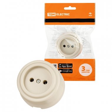 Фотография товара 'Tdm SQ1820-1316 Розетка 2П 10А 250В'
