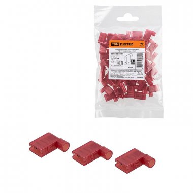 Фотография товара 'Tdm SQ0522-0201 Разъем флажковый изолированный РФИ-М 1,5-6,3'