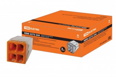 Фотография товара 'Tdm Строительно-монтажная клемма КБМ-2273-244 SQ0517-0115'