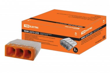 Фотография товара 'Tdm Строительно-монтажная клемма КБМ-2273-233 SQ0517-0112'