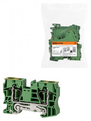 Фотография товара 'Tdm Зажим клеммный безвинтовой (ЗКБ) PEN 16мм2, SQ0822-0143'