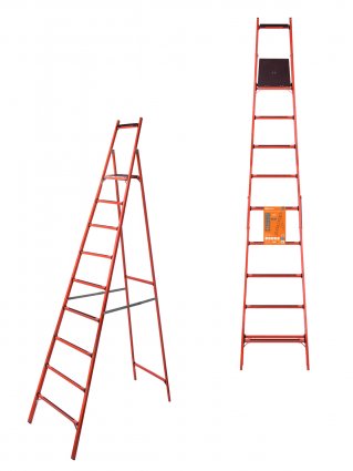 Фотография товара 'Tdm Стремянка диэлектрическая СД-3.0, 9 ступеней, высота площадки 3 м, до 50 кВ, "ЭкспертЭлектрик", SQ1028-0605'