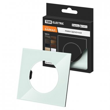 Фотография товара 'Tdm SQ1819-0102 Рамка одиночная фисташковая, стекло'