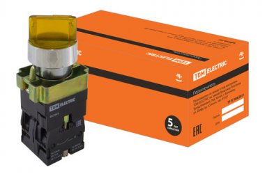 Фотография товара 'Tdm Переключатель BK 2565 2 положения SQ0703-0016'