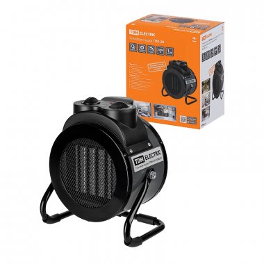 Фотография товара 'Tdm SQ2520-0105 Тепловая пушка ТПК-2К, круглый корпус, 2 кВт (1/2 кВт)'