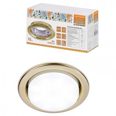 Фотография товара 'Tdm SQ0359-0107 Светильник встраиваемый СВ 01-08 GX53 220 В 50 Гц'