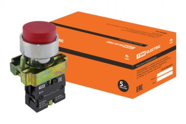 Фотография товара 'Tdm Кнопка BL41 без подсветки SQ0704-0060'