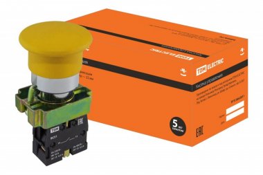 Фотография товара 'Tdm Кнопка BС51 "Грибок" без подсветки SQ0704-0045'