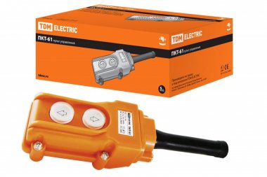 Фотография товара 'Tdm Пульт управления ПКТ-61 на 2 кнопки IP54 SQ0706-0003'