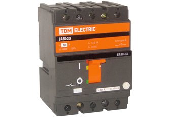 Фотография товара 'Tdm Автоматический выключатель ВА88-33 3Р 63А 35кА SQ0707-0030'