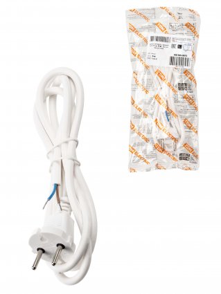 Фотография товара 'Tdm Шнур сетевой с вилкой ПВС 2x0,75мм2 5м, SQ1305-0073'