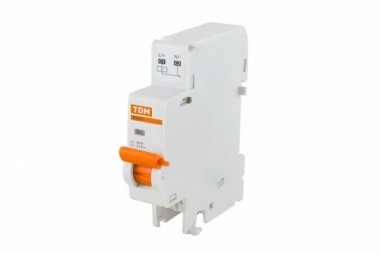 Фотография товара 'Tdm Расцепитель независимый РН47 (для ВА47-60) 12/24В на DIN-рейку SQ0206-0222'