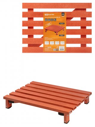 Фотография товара 'Tdm Настил диэлектрический НСД-120, 500 х 700 мм, h=120 мм, стеклопласт., до 50 кВ "ЭкспертЭлектрик", SQ1028-0694'