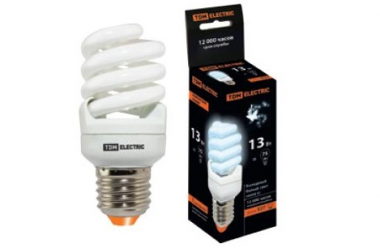 Фотография товара 'Tdm Лампа энергосберегающая КЛЛ-FSТ2-11 Вт-2700 К–Е27 КОМПАКТ (35х98 мм) SQ0323-0175'