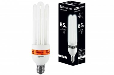 Фотография товара 'Tdm Лампа энергосберегающая КЛЛ-5U-85 Вт-6500 К–Е40 (90х340 мм) SQ0323-0109'