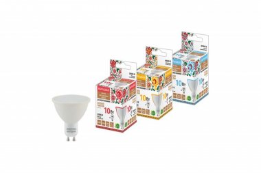 Фотография товара 'Tdm Лампа светодиодная PAR16 10 Вт, 230 В, 4000 К, GU10 Народная SQ0340-1665'