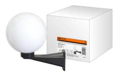 Фотография товара 'Tdm Светильник НБУ 03- 60-250-К шар опал d=250 мм на кронштейне 235 мм IP54 SQ0330-0615'