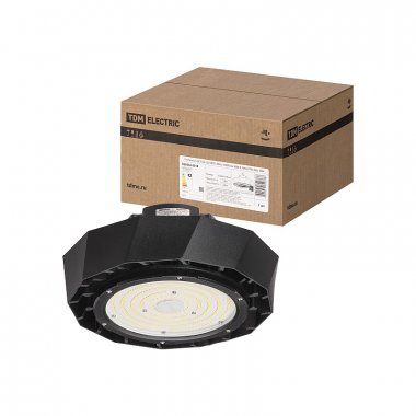 Фотография товара 'Tdm SQ0352-0019 Светильник ДСП-04-120 UFO 120 Вт, 18 000 лм, 5000 К, 100-277 В'