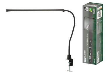 Фотография товара 'Tdm Светильник светодиодный струбцина СН-40, гибкий, сенс-димм, 220 В, 10 Вт, 5000 К SQ0337-0163'