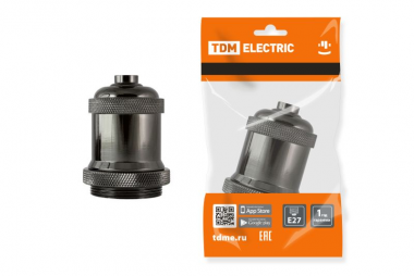 Фотография товара 'Tdm Патрон подвесной Е27, металлический Лофт SQ0335-0047'