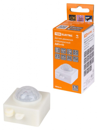 Фотография товара 'Tdm ДДСк-02 40Вт, 120с, 6м , 30Лк, 120(сбоку)+360(сверху)гр, IP20/IP44 SQ0324-0046'