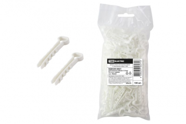 Фотография товара 'Tdm Дюбель-хомут для плоского кабеля 5-10мм SQ0539-0031'