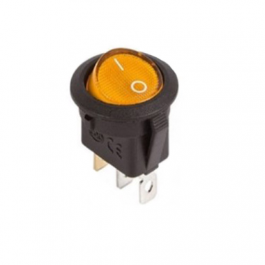 Фотография товара 'Tdm Клавишный переключатель круглый MIRS-101-3-Y SQ0703-0042'