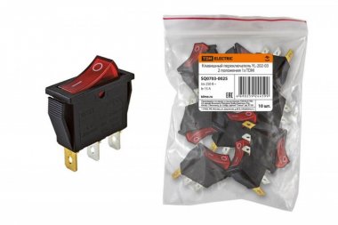 Фотография товара 'Tdm Клавишный переключатель круглый MRS-101-3-B SQ0703-0043'