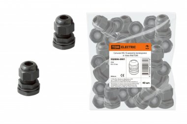 Фотография товара 'Tdm Сальник MG 12 диаметр проводника 4-8мм IP68 SQ0806-0507'