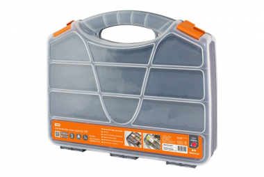 Фотография товара 'Tdm Органайзер-конструктор 13", 32х26х5,5 см односторонний, 23 отдельных ячейки, Рубин SQ1032-0207'