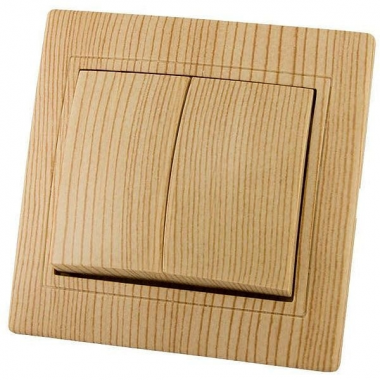 Фотография товара 'Tdm Выключатель 2-х кл. 10А Лама SQ1815-0302'