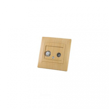 Фотография товара 'Tdm Розетка SAT (F-разъем) 0-2400МГц Лама SQ1815-0321'