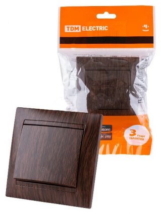 Фотография товара 'Tdm Выключатель 1 кл. 10А Лама SQ1815-0401'