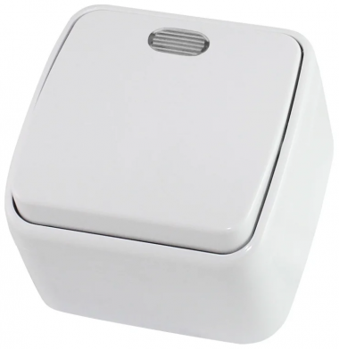 Фотография товара 'Tdm Выключатель 1-кл. открытой установки IP20 10А, Дача SQ1824-0001'