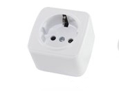 Фотография товара 'Tdm Розетка 2П+З открытой установки IP20 16А, Дача SQ1824-0008'