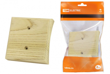 Фотография товара 'Tdm Накладка на бревно деревянная универсальная НБУ 1П 240 мм SQ1821-0004'