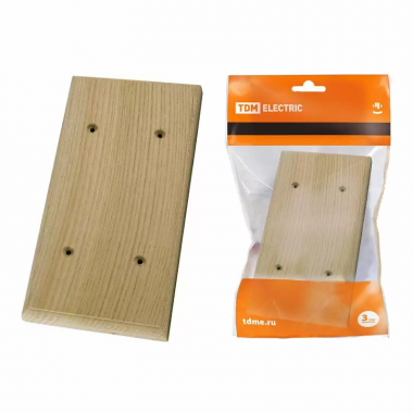 Фотография товара 'Tdm Накладка на бревно деревянная универсальная НБУ 1Пх2 156*88 260 мм SQ1821-0021'