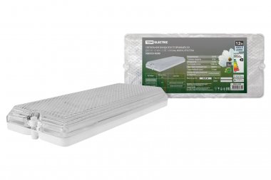 Фотография товара 'Tdm Светильник вандалоустойчивый LED ДБО 01-12-001 12 Вт, 1000 лм, 4000 К, IP54, SQ0353-0200'