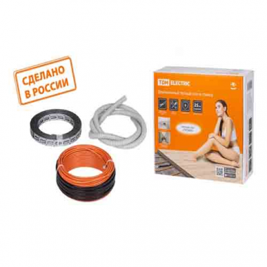 Фотография товара 'Tdm Двухжильный теплый пол в стяжку ПРОФИ SQ2501-0015'