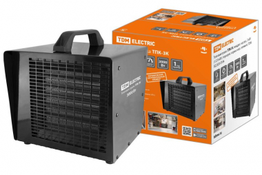 Фотография товара 'Tdm Тепловая пушка ТПК-3К, квадрат. корпус, 3 кВт (1/2/3 кВт) SQ2520-0104'