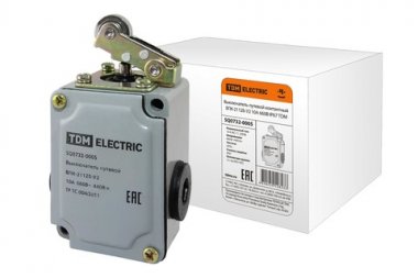 Фотография товара 'Tdm Выключатель путевой контактный ВПК-2112Б-У2 10А 660В IP67 SQ0732-0005'