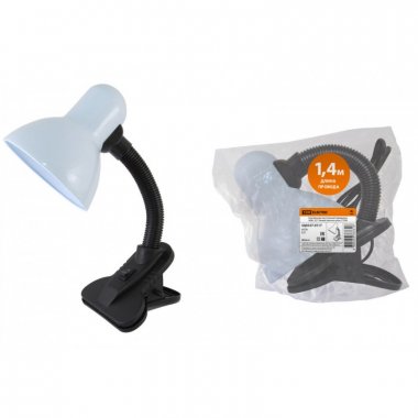 Фотография товара 'Tdm Светильник настольный прищепка 40Вт, E27 SQ0337-0125'