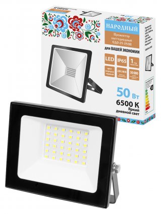 Фотография товара 'Tdm SQ0336-0303 Прожектор СДО-05-050 50 Вт, 4000 лм, 6500 К, 220-240 В, IP65'