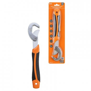 Фотография товара 'Tdm SQ1014-0602 Ключ универсальный самозажимной 22-32 мм, прорезиненная рукоятка'