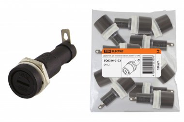 Фотография товара 'Tdm Держатель для плавких вставок ДПВ, диаметр 12 SQ0216-0102'