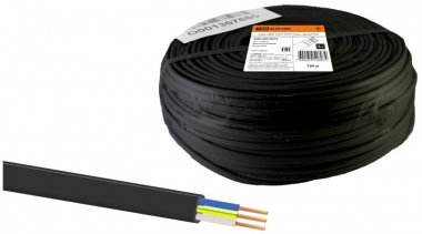 Фотография товара 'Tdm Шнур ШВВПмб 3х0,75 SQ0120-0158'