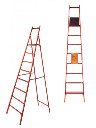 Фотография товара 'Tdm Стремянка диэлектрическая СД-2.5, 8 ступеней, высота площадки 2,5 м, до 50 кВ, "ЭкспертЭлектрик", SQ1028-0604'