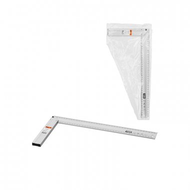 Фотография товара 'Tdm SQ1018-0514 Угольник столярный 400 мм алюминиевый "Рубин"'